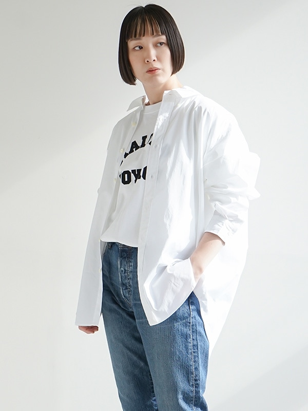 21AMSBL08]THE SHINZONE(ザ・シンゾーン) DADDY SHIRT/ダディシャツ