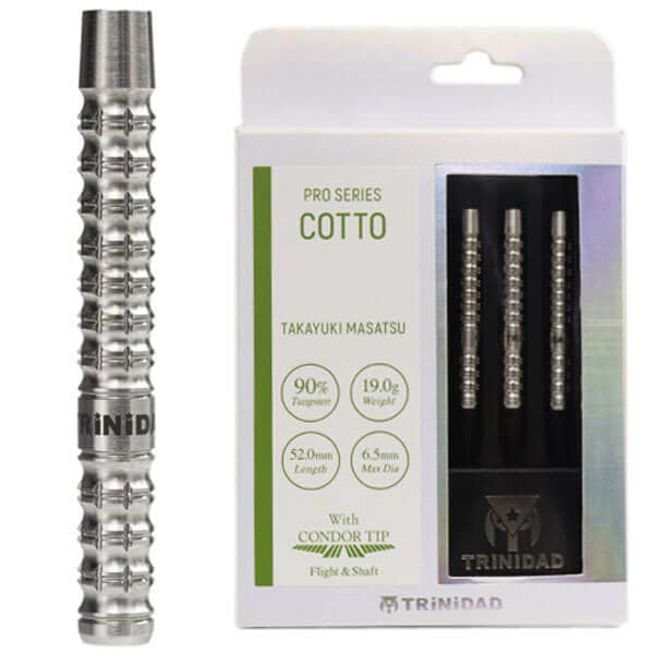 トリニダード COTTO コット 2BA19g 正津貴之選手 ダーツ バレル
