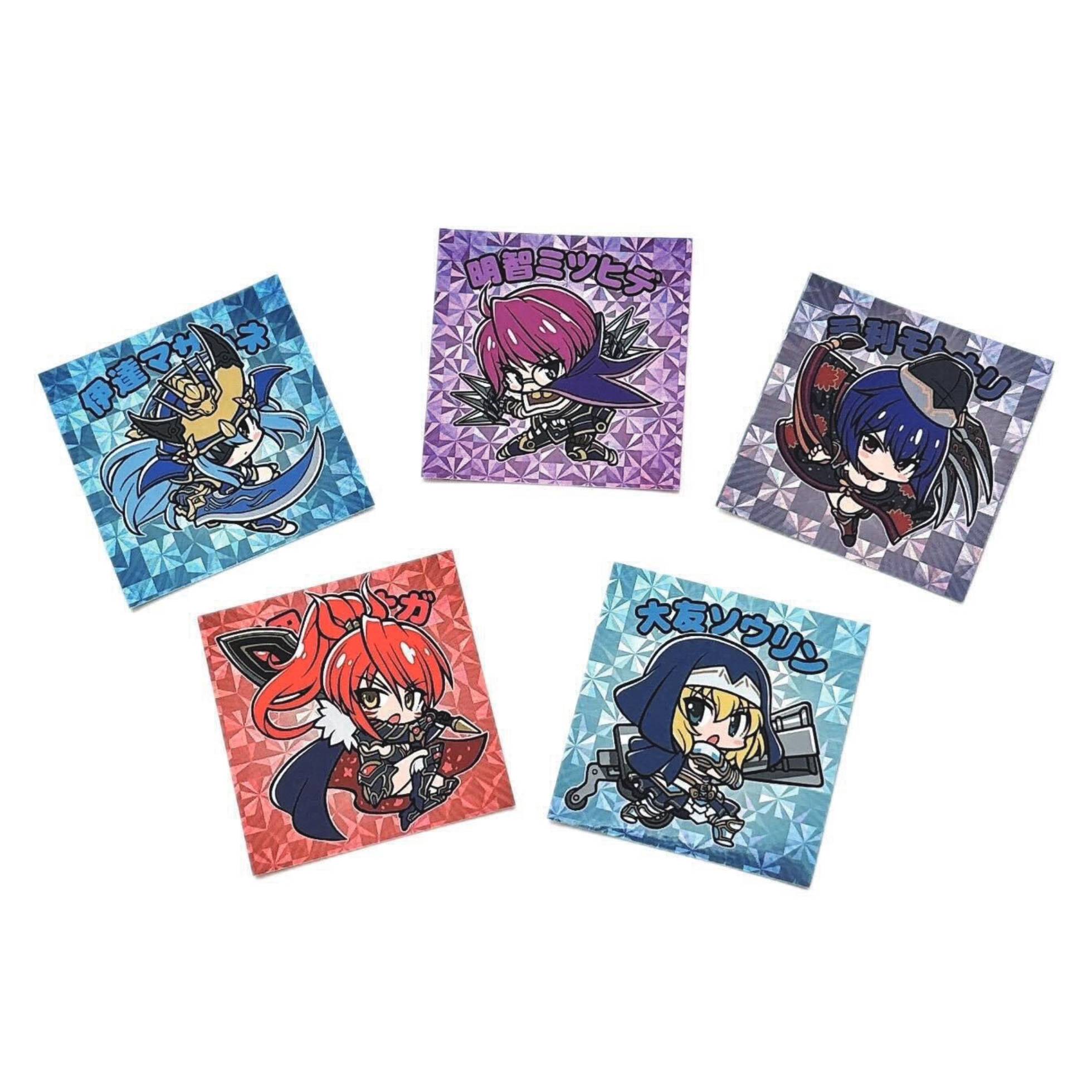 戦国乙女 かぎっ娘ステッカー【ランダム】 | キュイン萌ーる