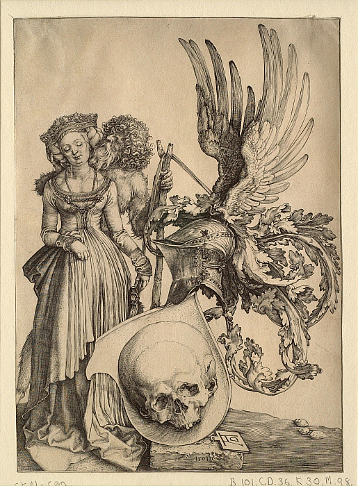 Coat-of-Arms with a Skull