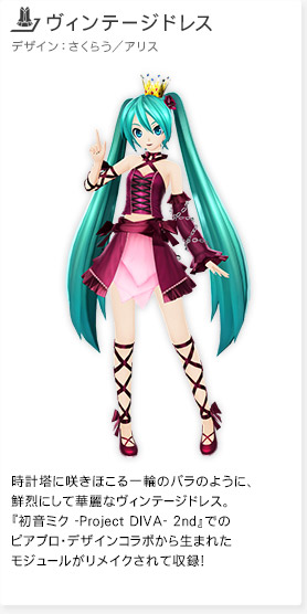 モジュール｜初音ミク -Project DIVA- F 2nd