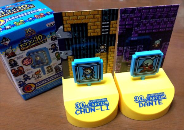 ドット絵グッズもいっぱい！「一番くじ カプコン30th Anniversary」で