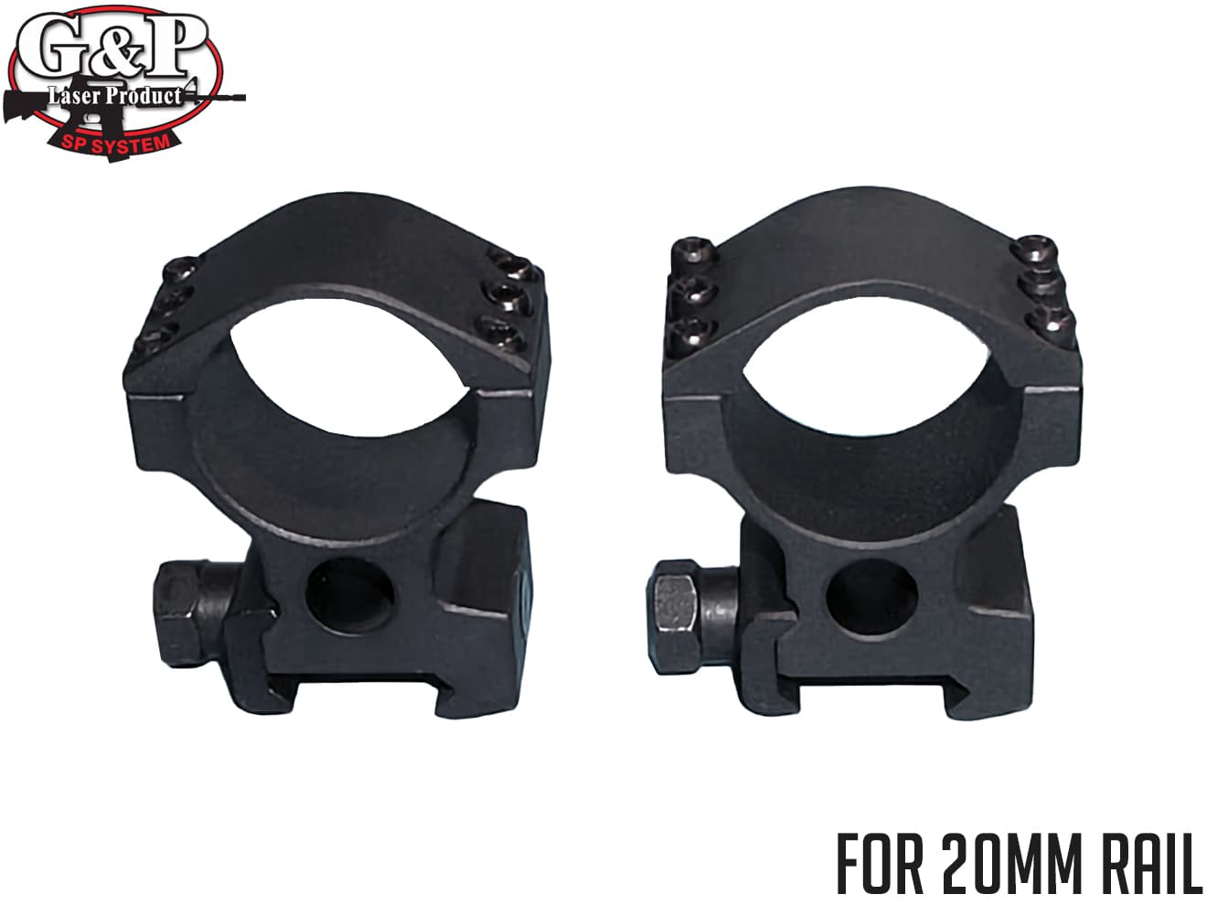 G&P スコープマウントリング KACタイプ [適合：1インチ用 / 30mm用