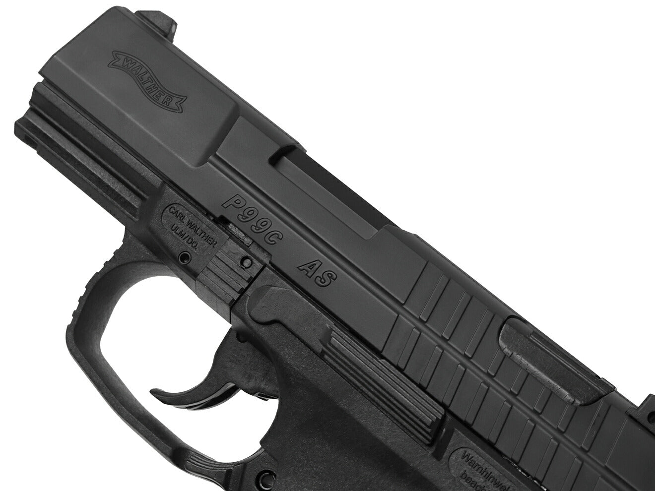 マルゼン ワルサーP99 コンパクト ブローバック ブラック | ミリタリー