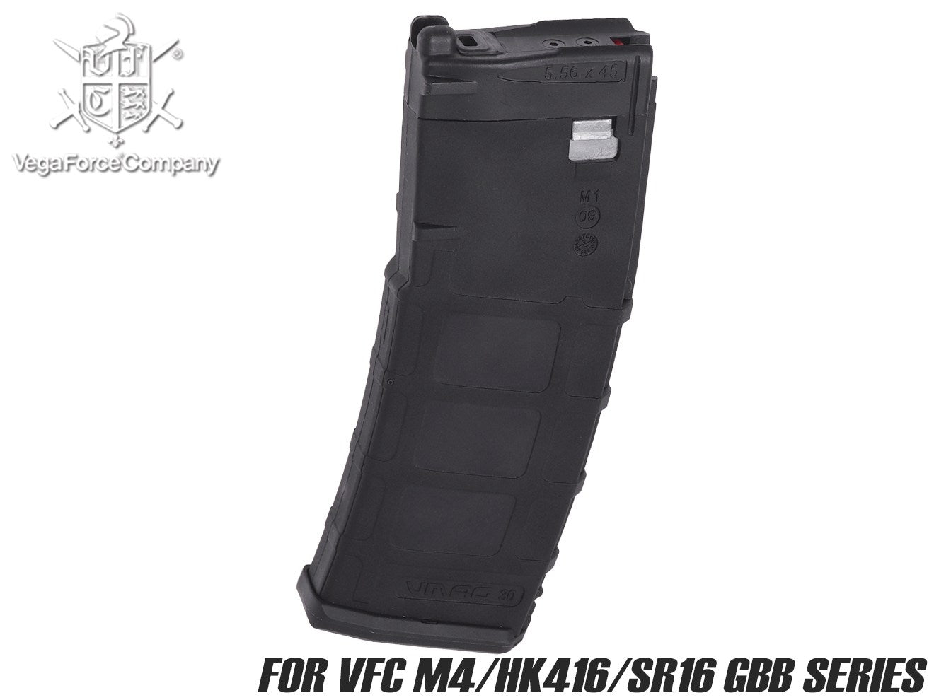VFC M4/HK416GBBR共通 30連スペアマガジン (V-MAG V3) BK | ミリタリー