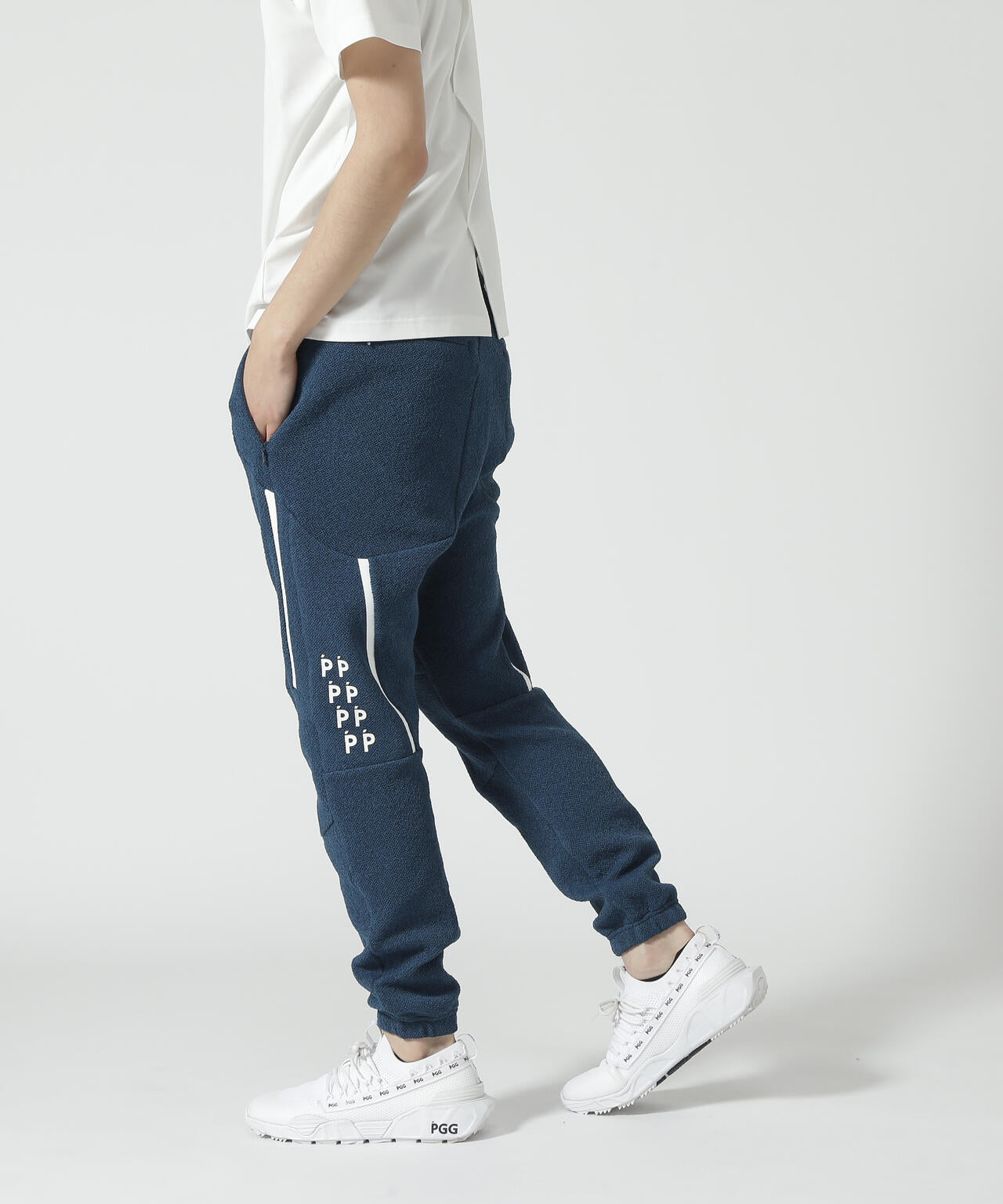 PG】【直営店舗&公式オンライン限定】ストレッチデニットジョガー