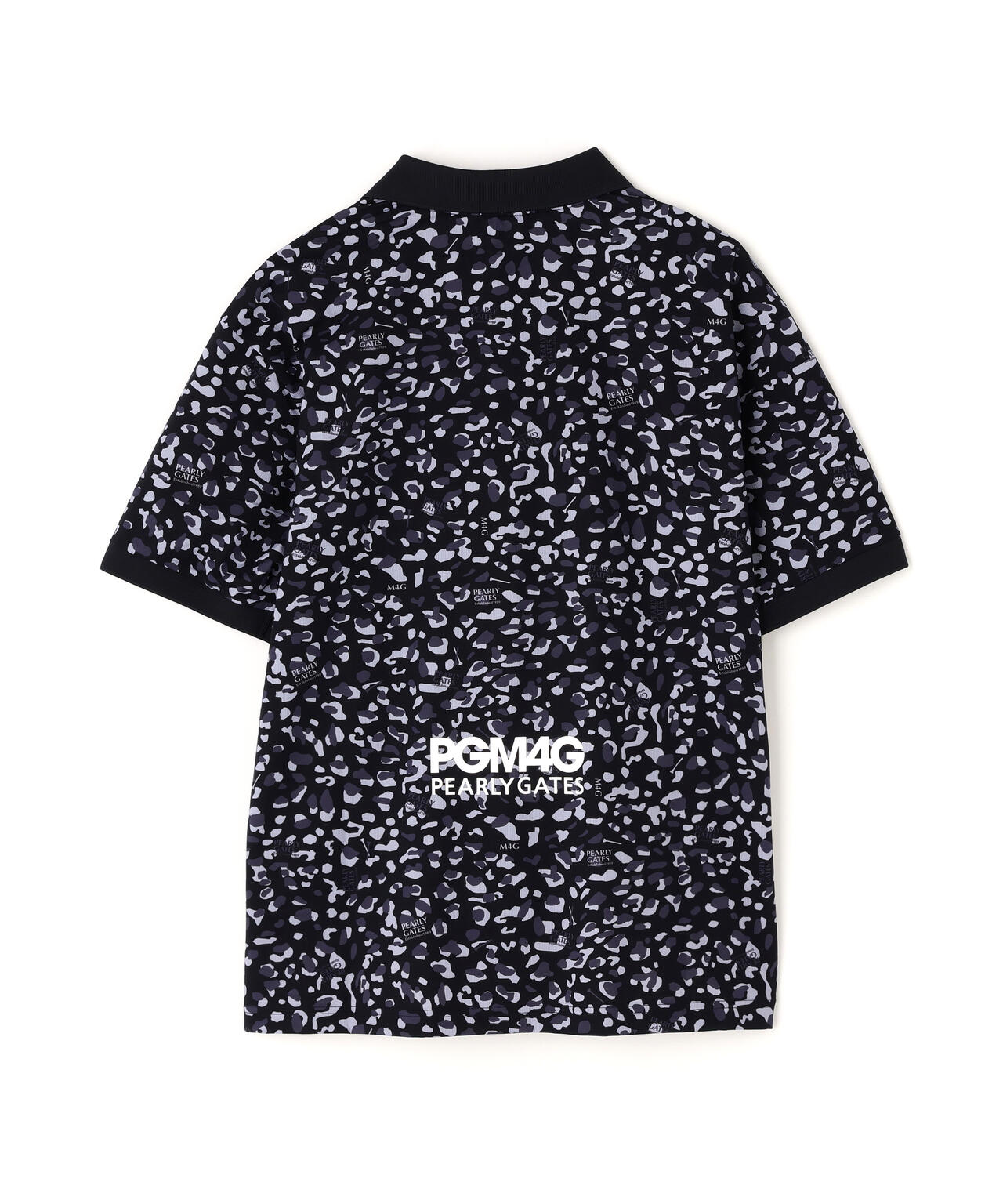 格子ジャージ半袖ポロシャツ ＜ヒョウ柄＞ | PEARLY GATES（パーリー