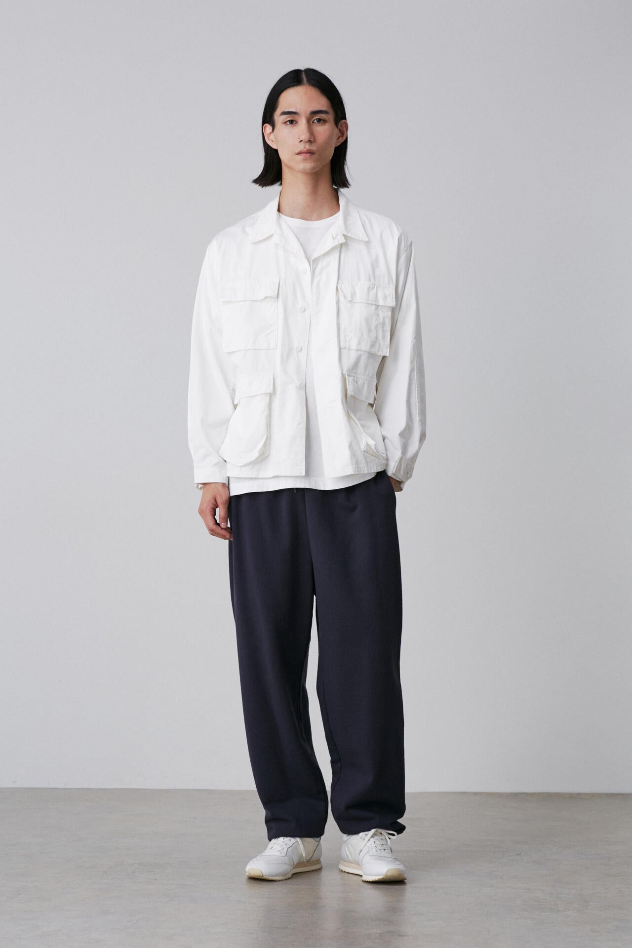 Y / ORGANIC COTTON BLEND HEAVY WEIGHT FLEECE TR | YLÈVE（イレーヴ