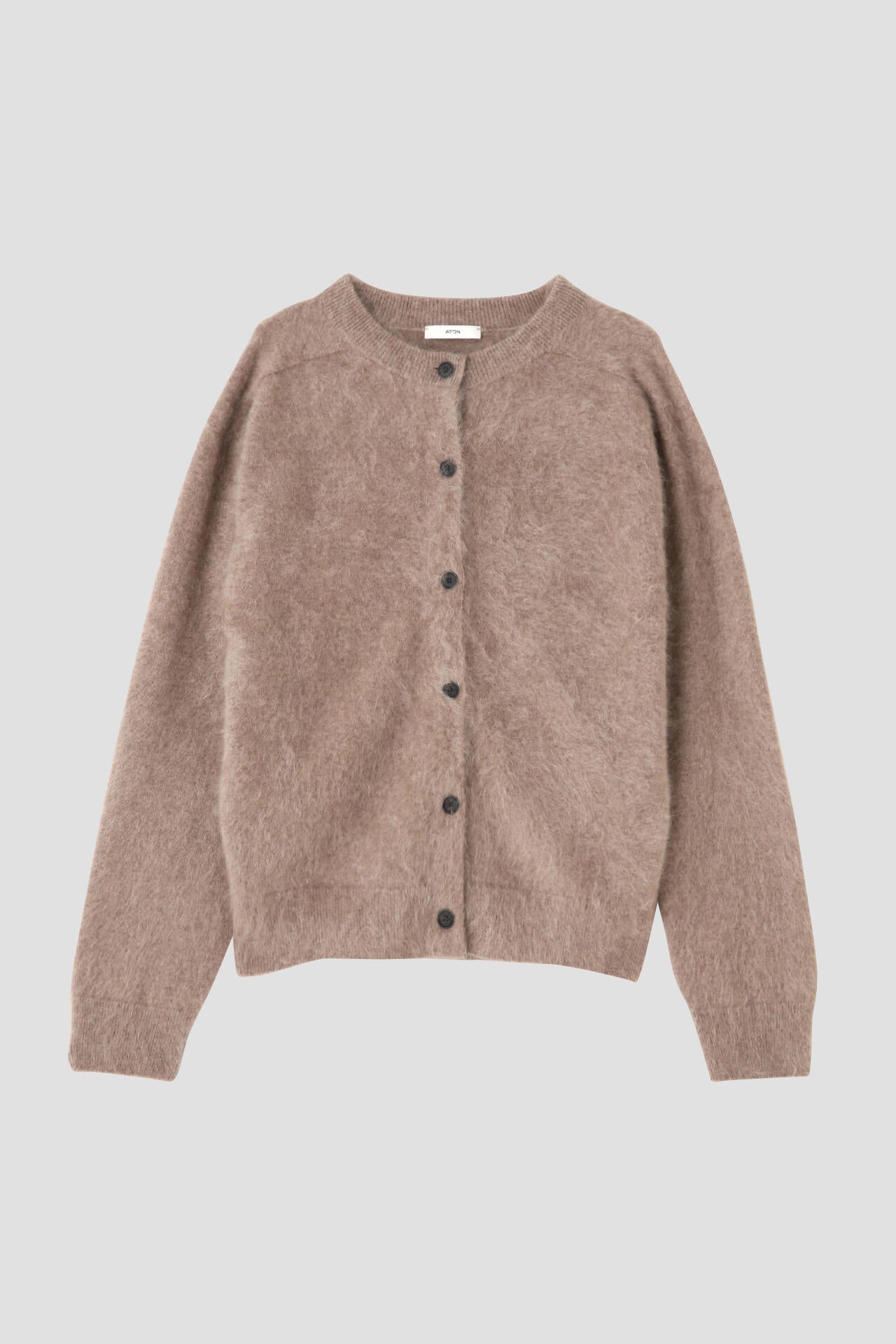 ATON / ROYAL CASHMERE FUR CREWNECK CARDIGAN | THE LIBRARY（ザ