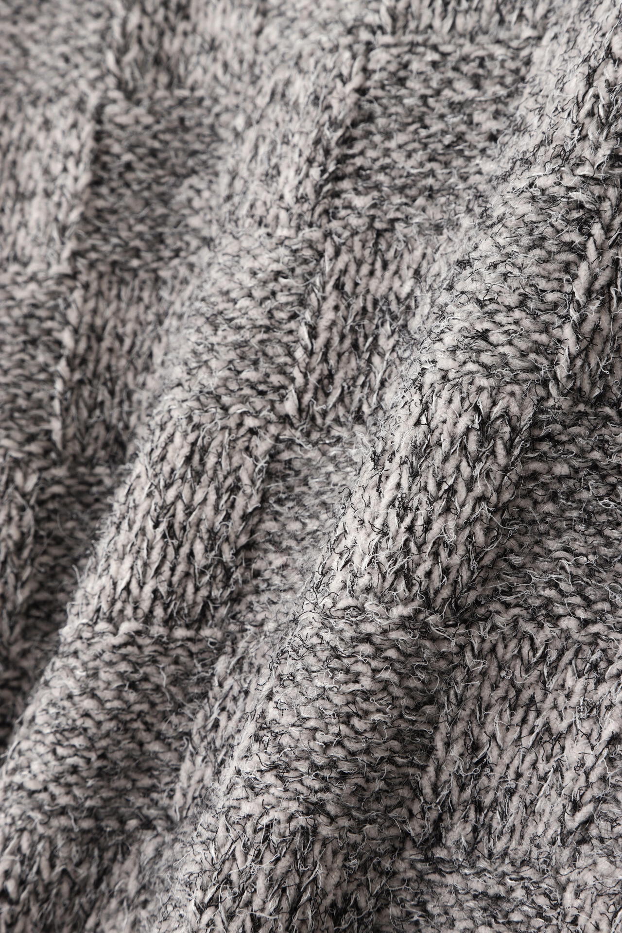 別注］YLEVE / WOOL MOHAIR CHECK KN P/O | YLÈVE（イレーヴ