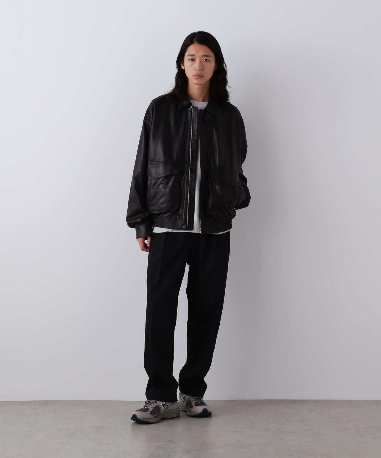 YLÈVE / SHEEP LEATHER ZIP BLOUSON | YLÈVE（イレーヴ） ｜【公式