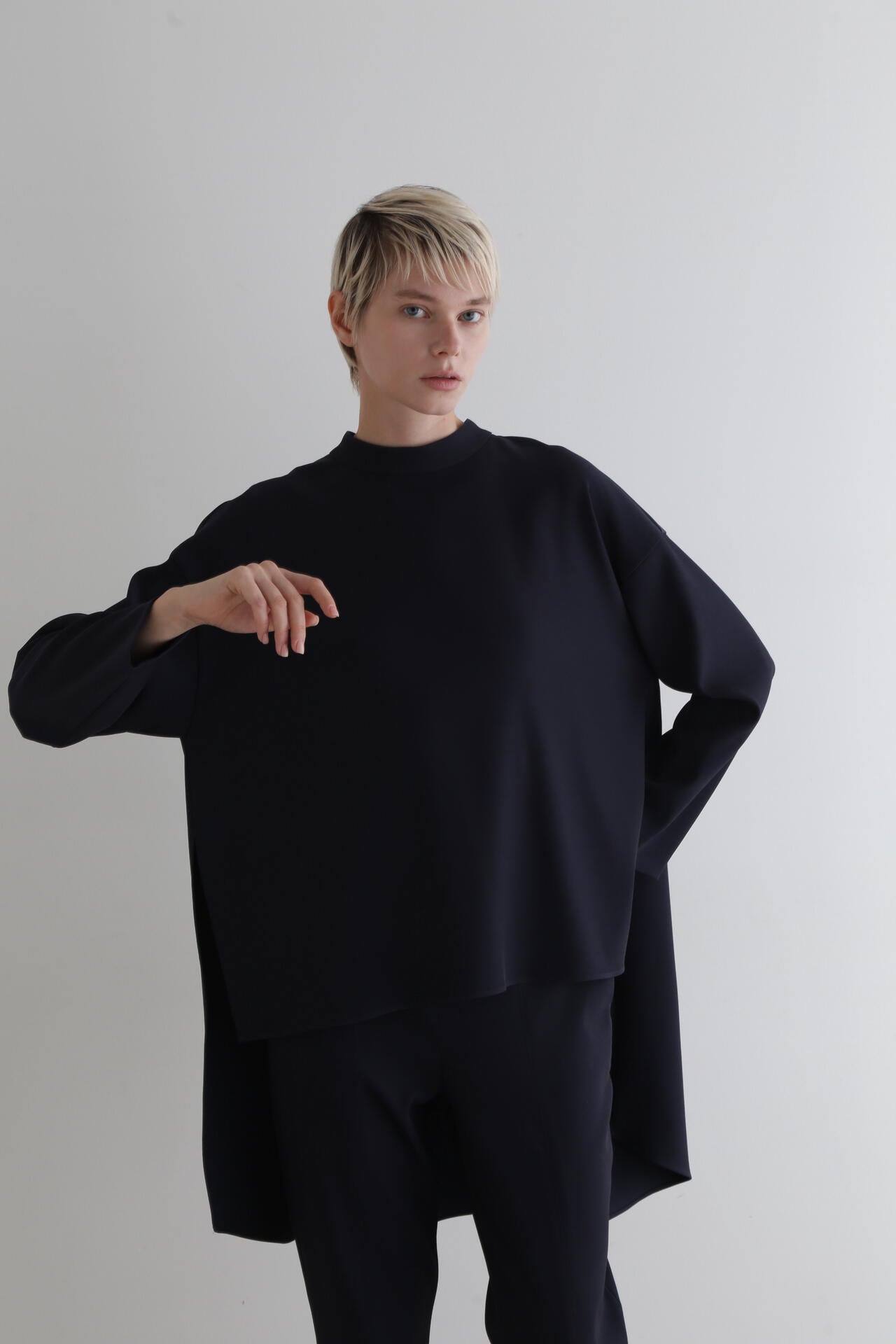 2WAYツイルロングスリーブブラウス | LE PHIL（ル フィル） ｜【公式