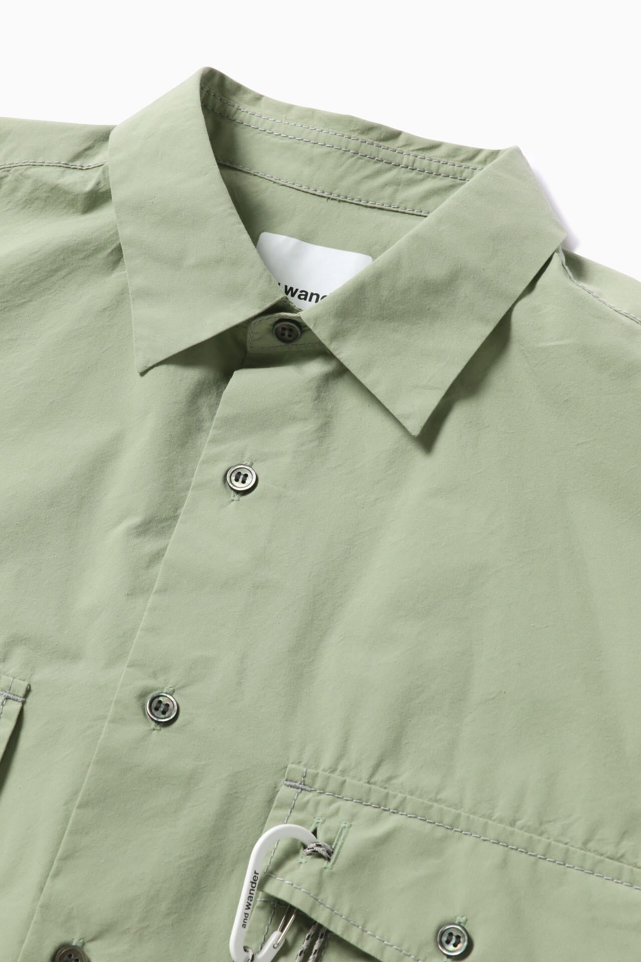 CORDURA typewriter LS shirt | and wander（アンドワンダー