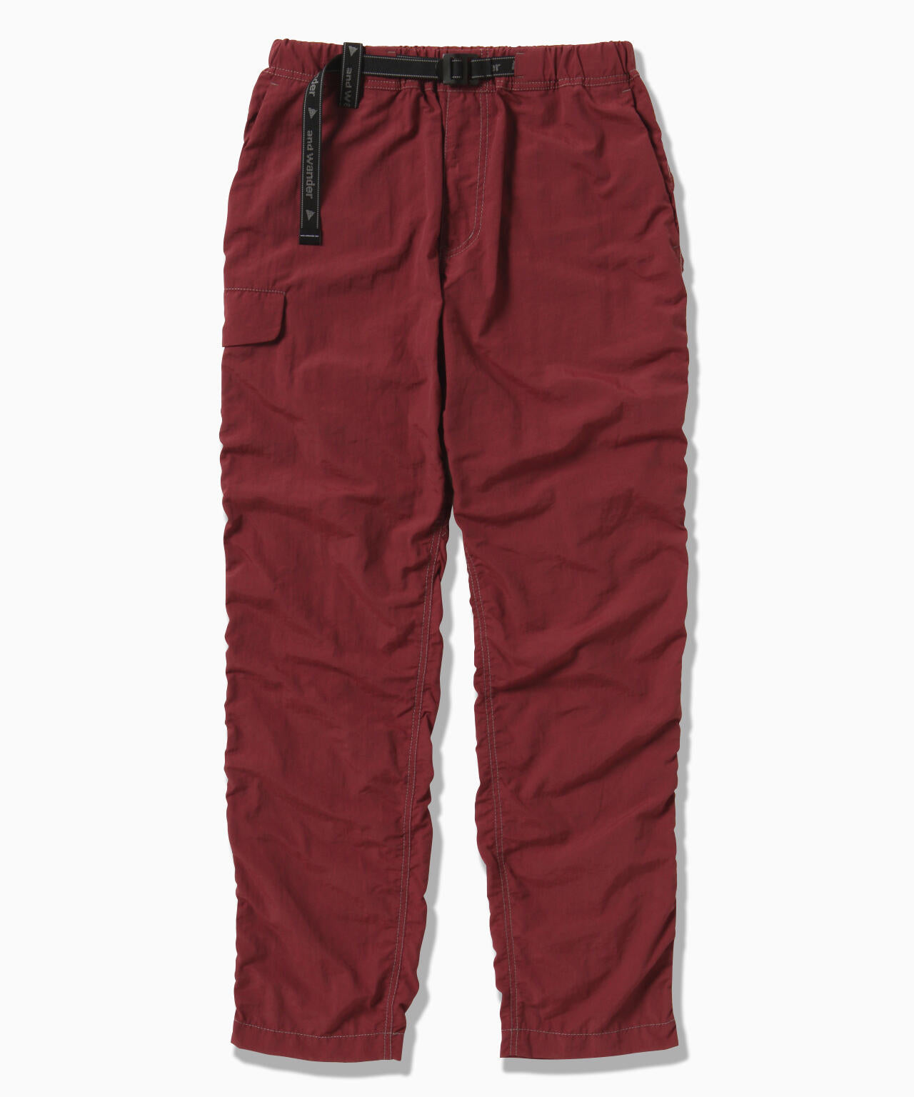 NY taffeta hiker pants | and wander（アンドワンダー） ｜【公式