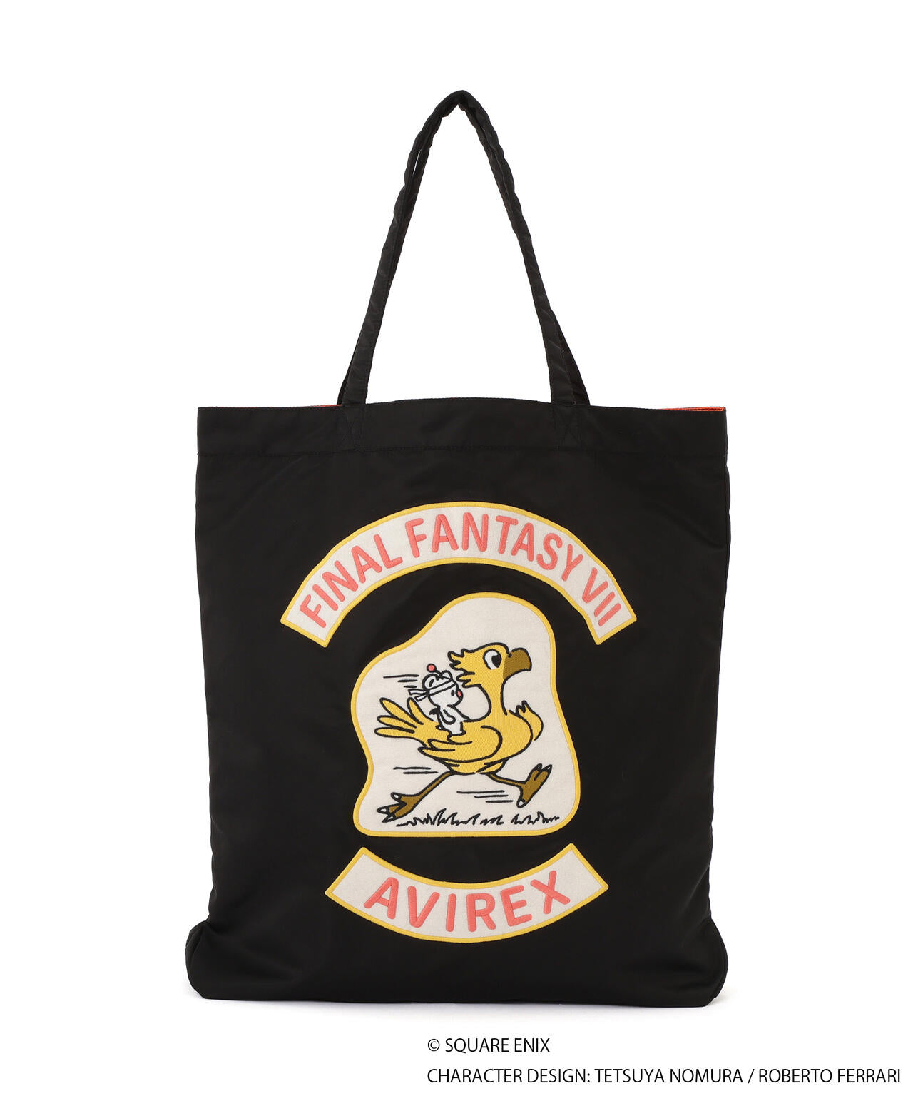 AVIREX × FINAL FANTASY VII REMAKE》FLIGHT NYLON TOTE BAG CHOCOBO