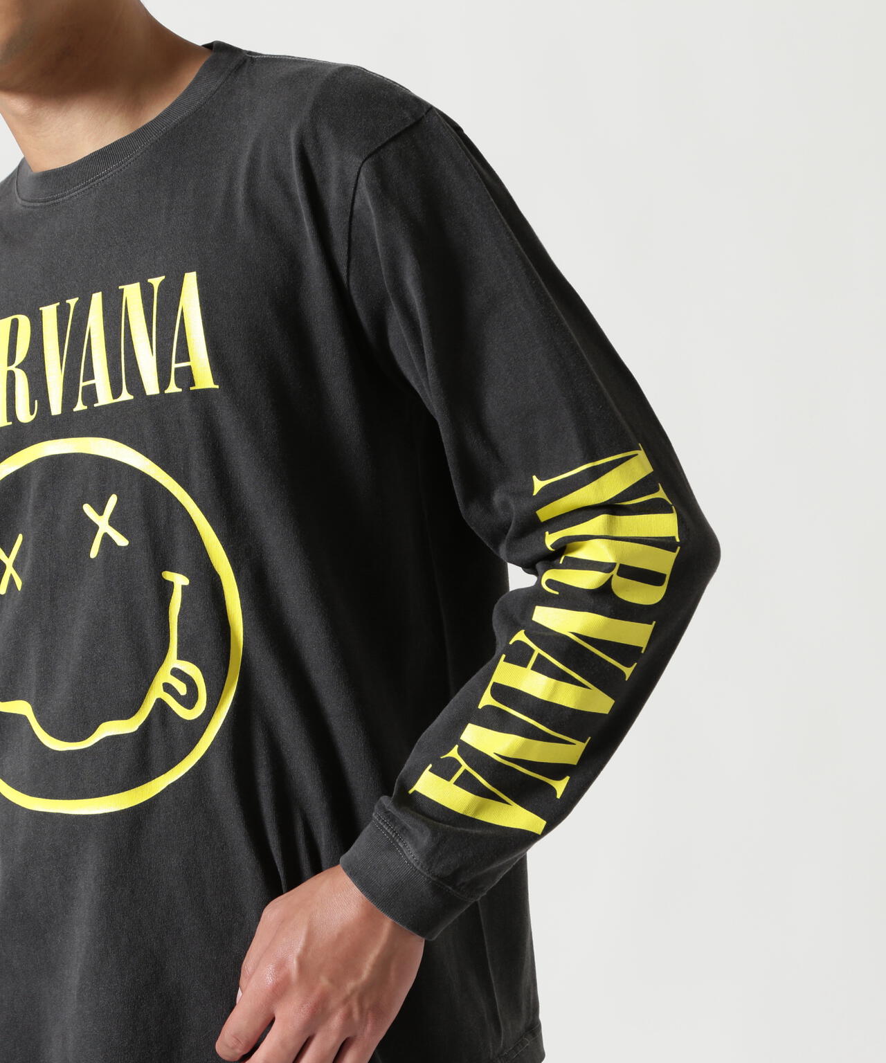 NIRVANA/ニルヴァーナ/SMILE L/S TEE/コラボロンT | MANASTASH（マナ