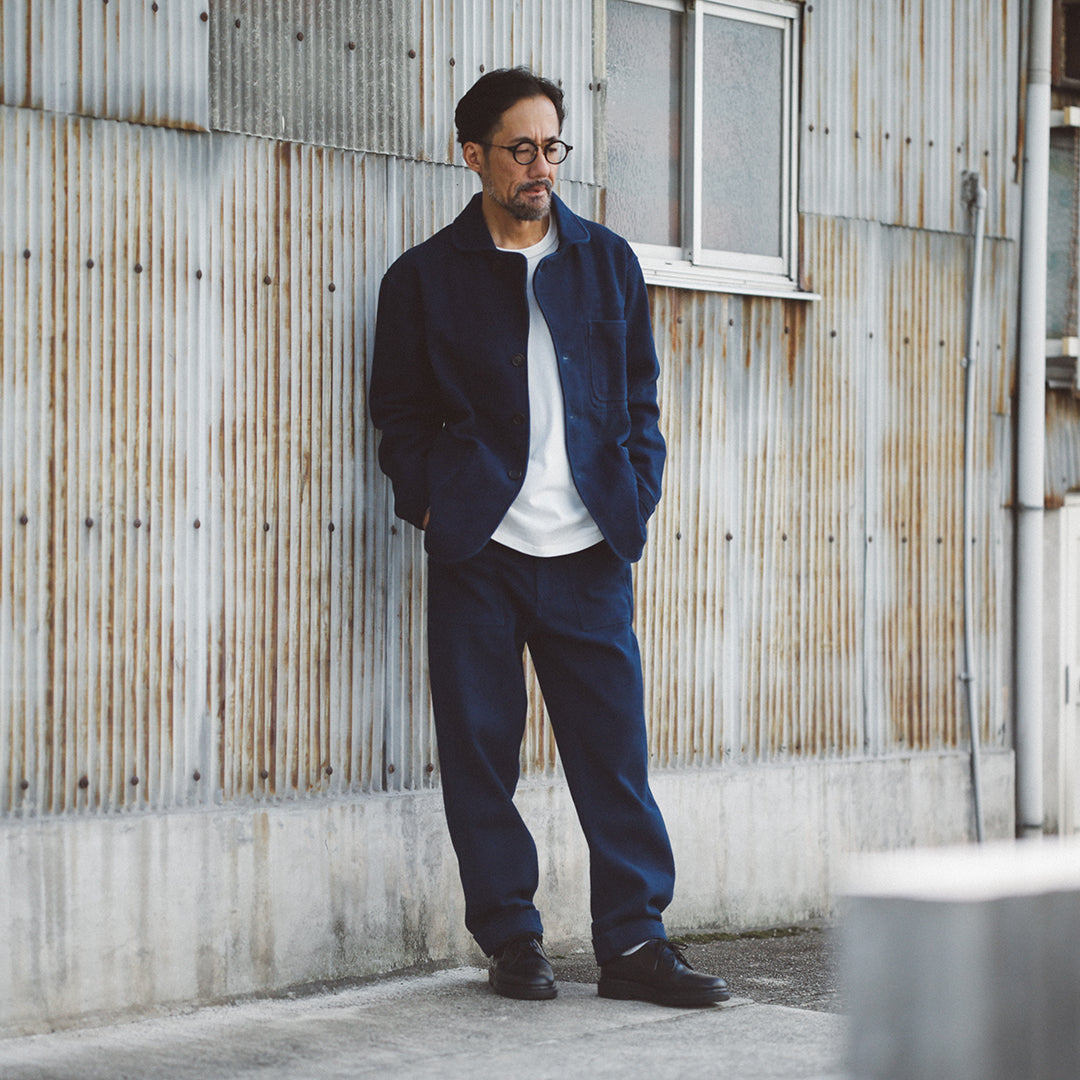 Limited Edition Col. / Sashiko Indigo Heavy weight Work Jacket