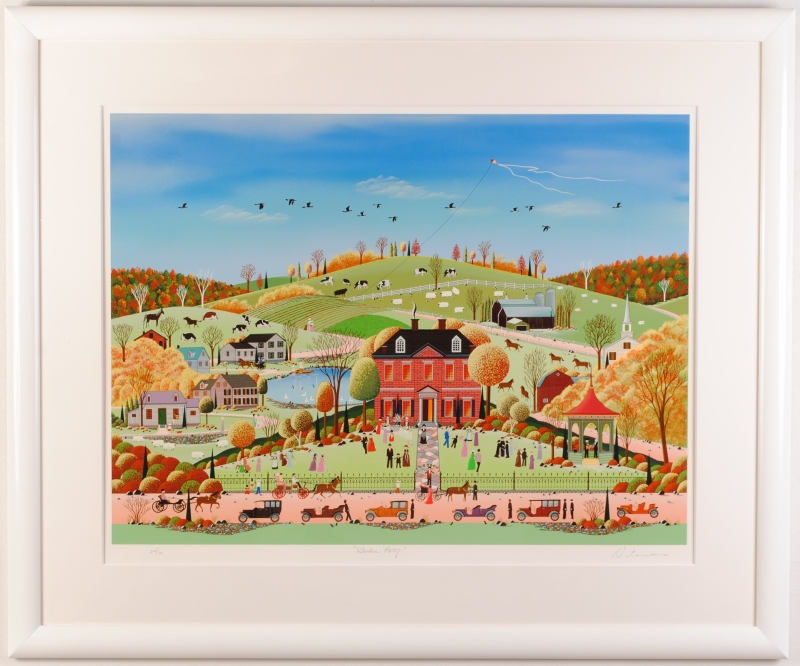 インテリアの絵画をシルクスクリーンの版画で制作したニッキー