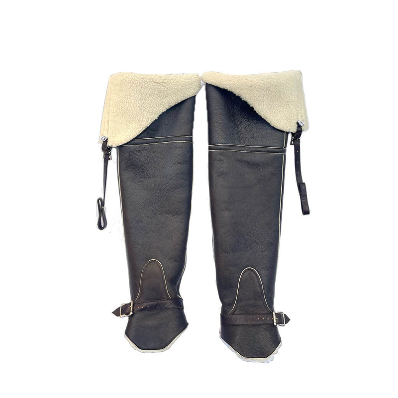 FUMIKA UCHIDA フミカウチダ 通販 SHEARLING HIP WADERS (GD001) Brown