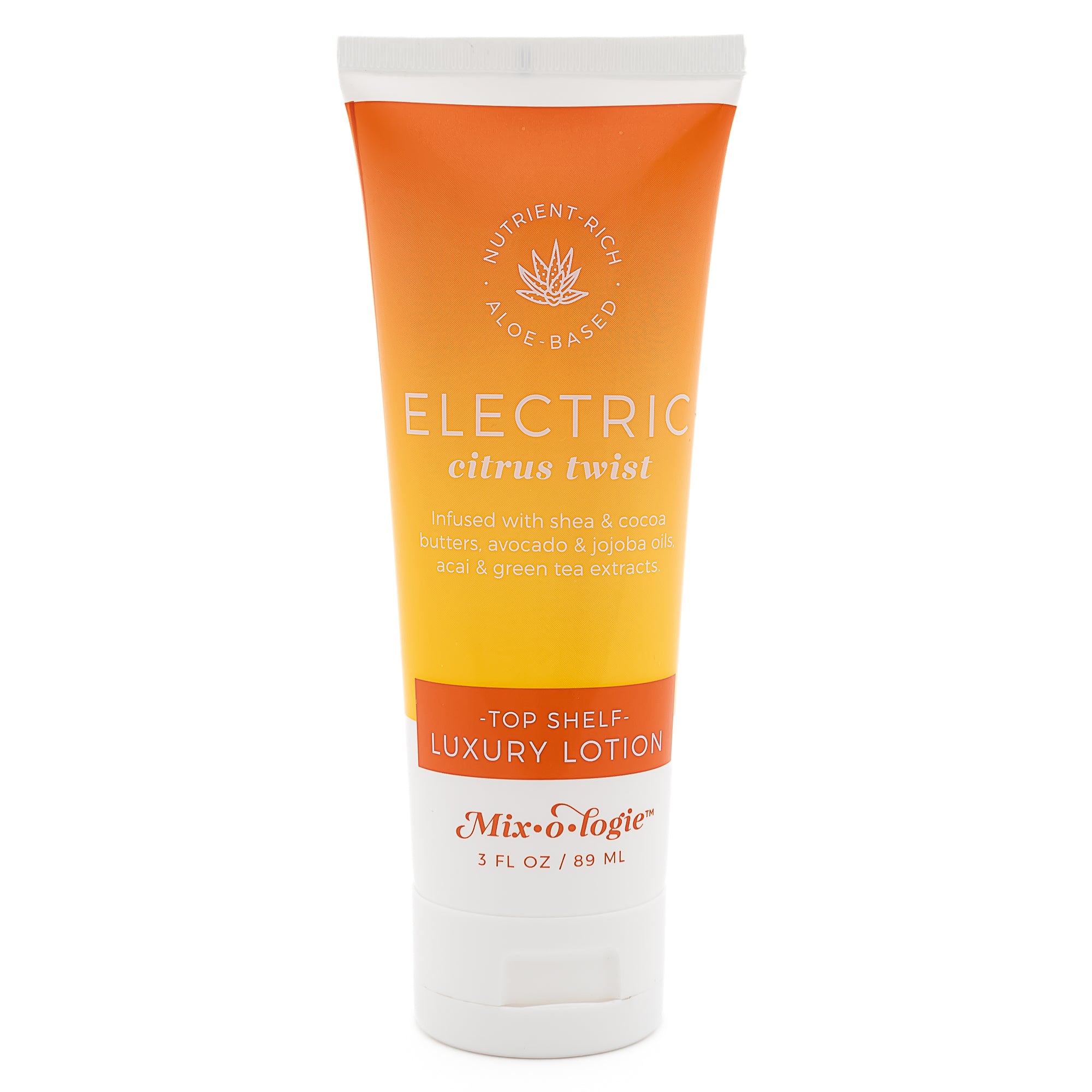 Electric (Citrus Twist) | Top Shelf Lotion (3 Fl. Oz) – MIXOLOGIE