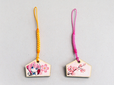 木札・絵馬ストラップ｜1個から製作可能！高品質・低価格・短納期の