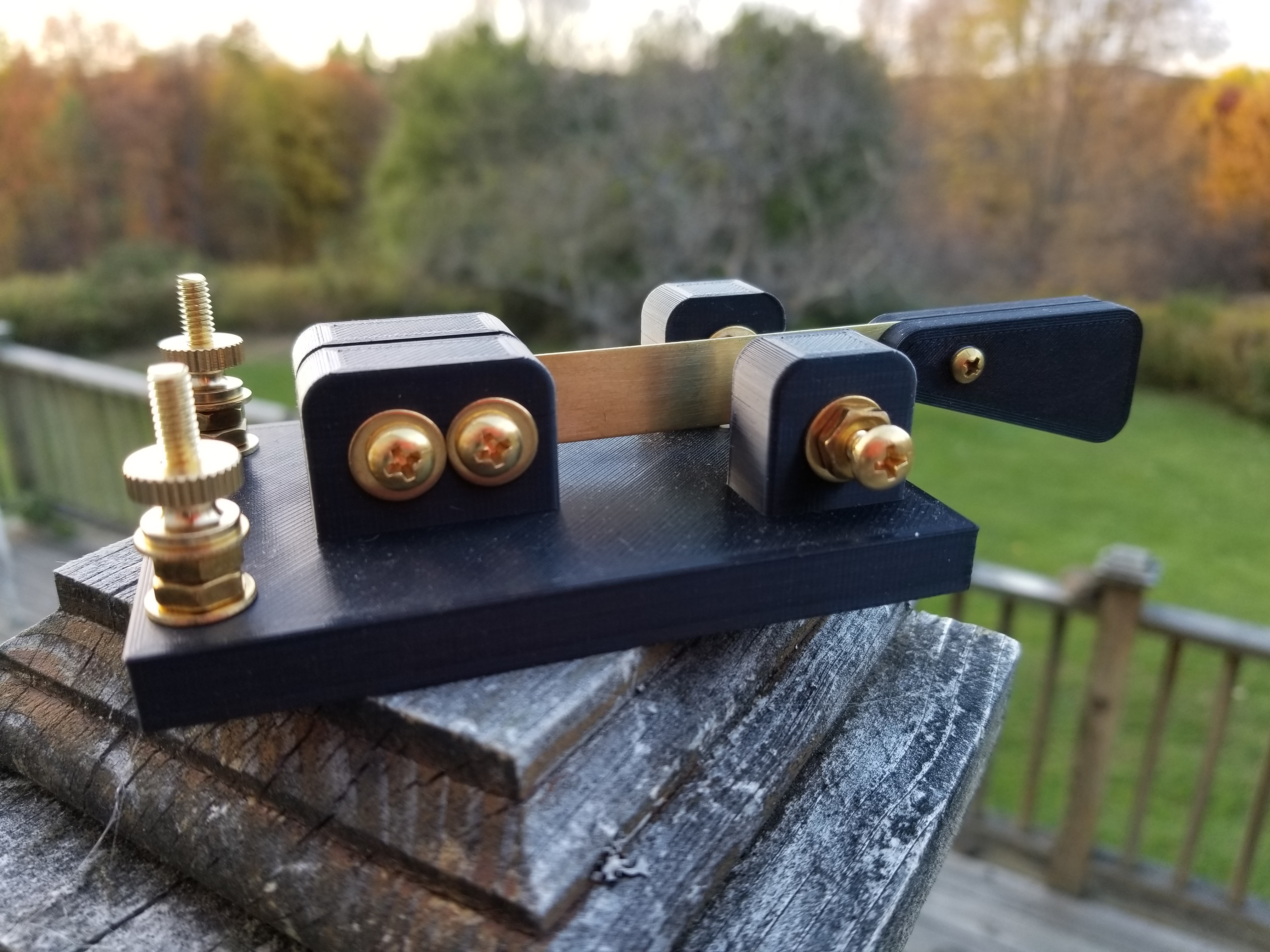 3D Printed Cootie Key v2.0 | 73, de N2HTT