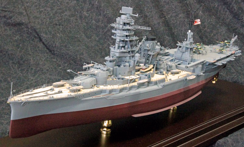 1/350 日本海軍航空戦艦 伊勢 IJN AircraftBattleship ISE フジミ