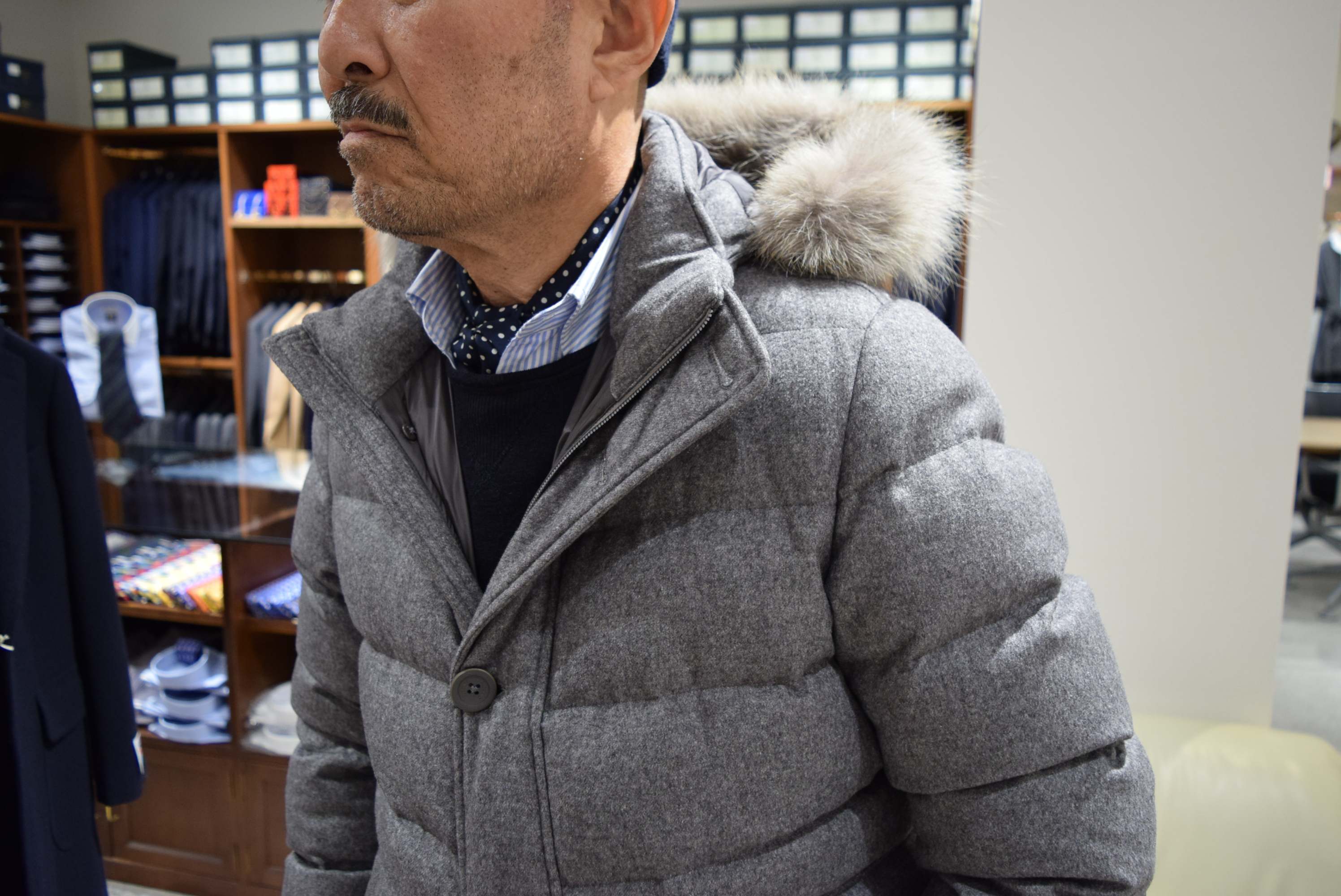 キング・オブ・ダウン ～HERNO ヘルノ カシミアシルク