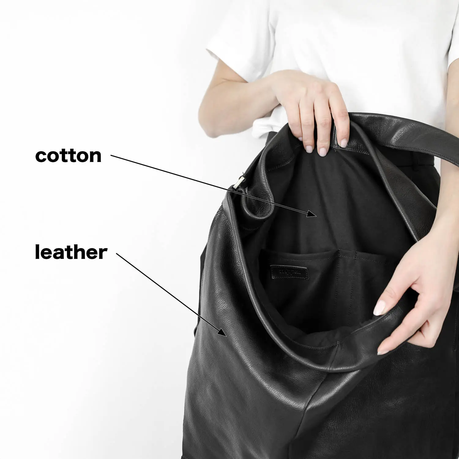 好きな表情を楽しめるバッグ】- トリッペン Oblo Big black