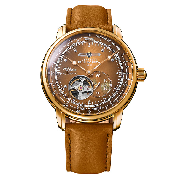 ZEPPELIN ツェッペリン 100 YEARS ZEPPELIN OPEN HEART AUTOMATIC 100