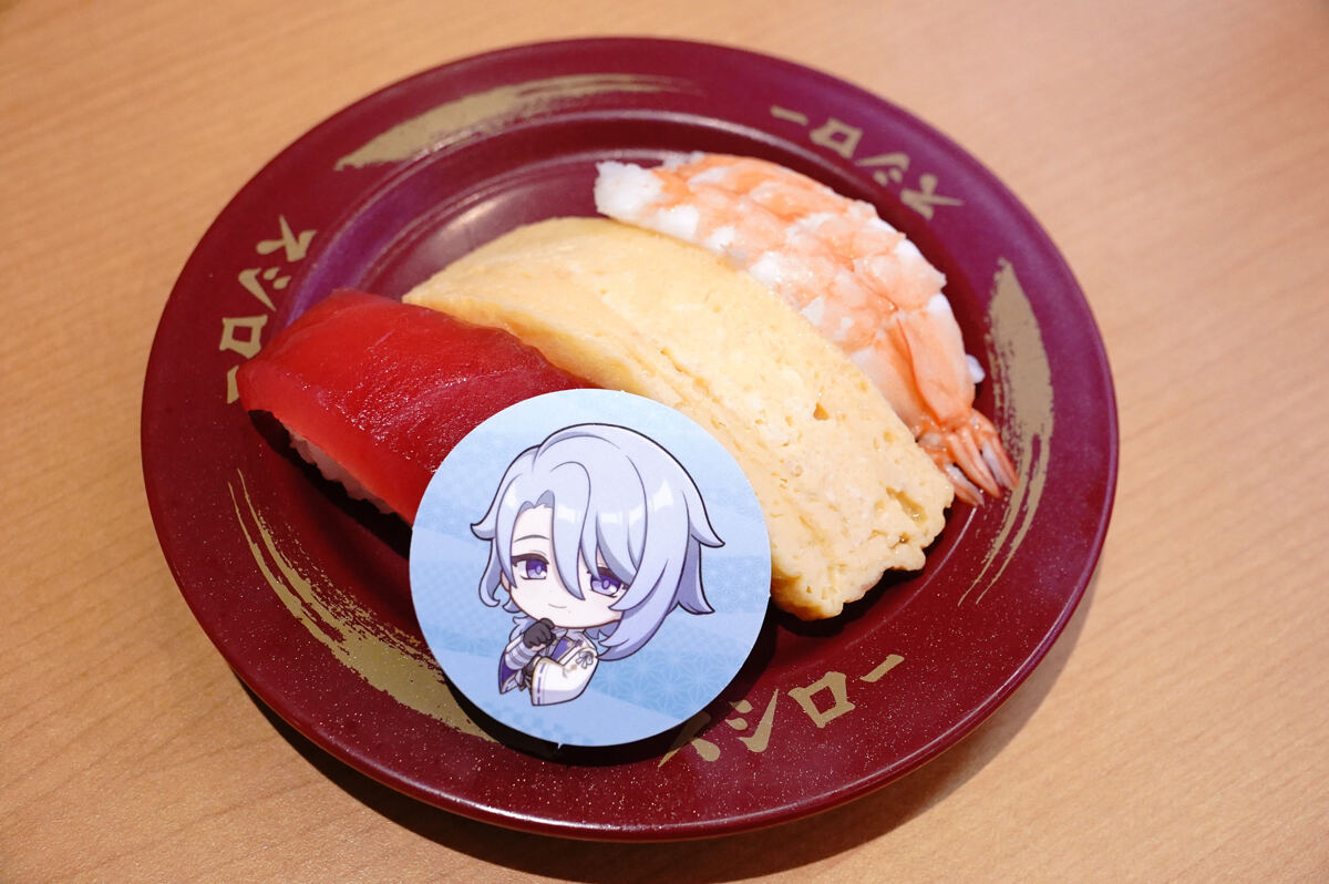 スシロー」×「原神」コラボがすごい! これは全部食べたくなる