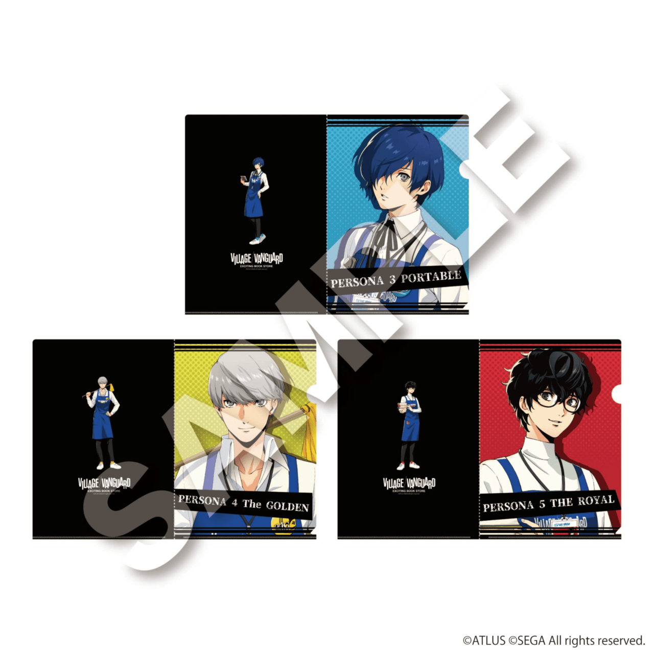 P3 ペルソナ3 主人公 結城理 アクリルバッジ ヴィレッジヴァンガード