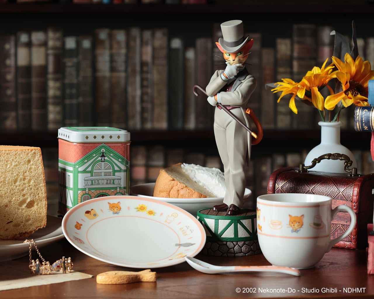 ジブリ映画『猫の恩返し』からバロン男爵の立体化オルゴールが登場。4