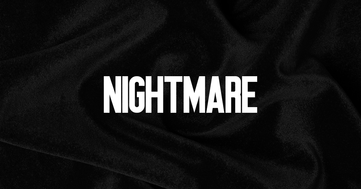ナイトメア NIGHTMARE 10周年 ジャイアニズム 限定プレート