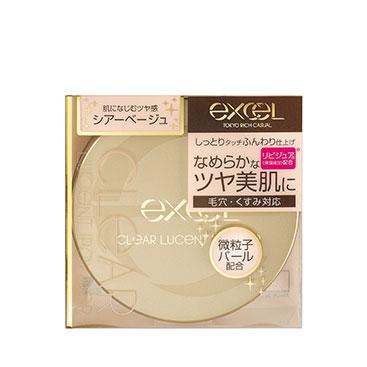 エクセル クリアルーセントパウダー NB CP3（シアーベージュ）
