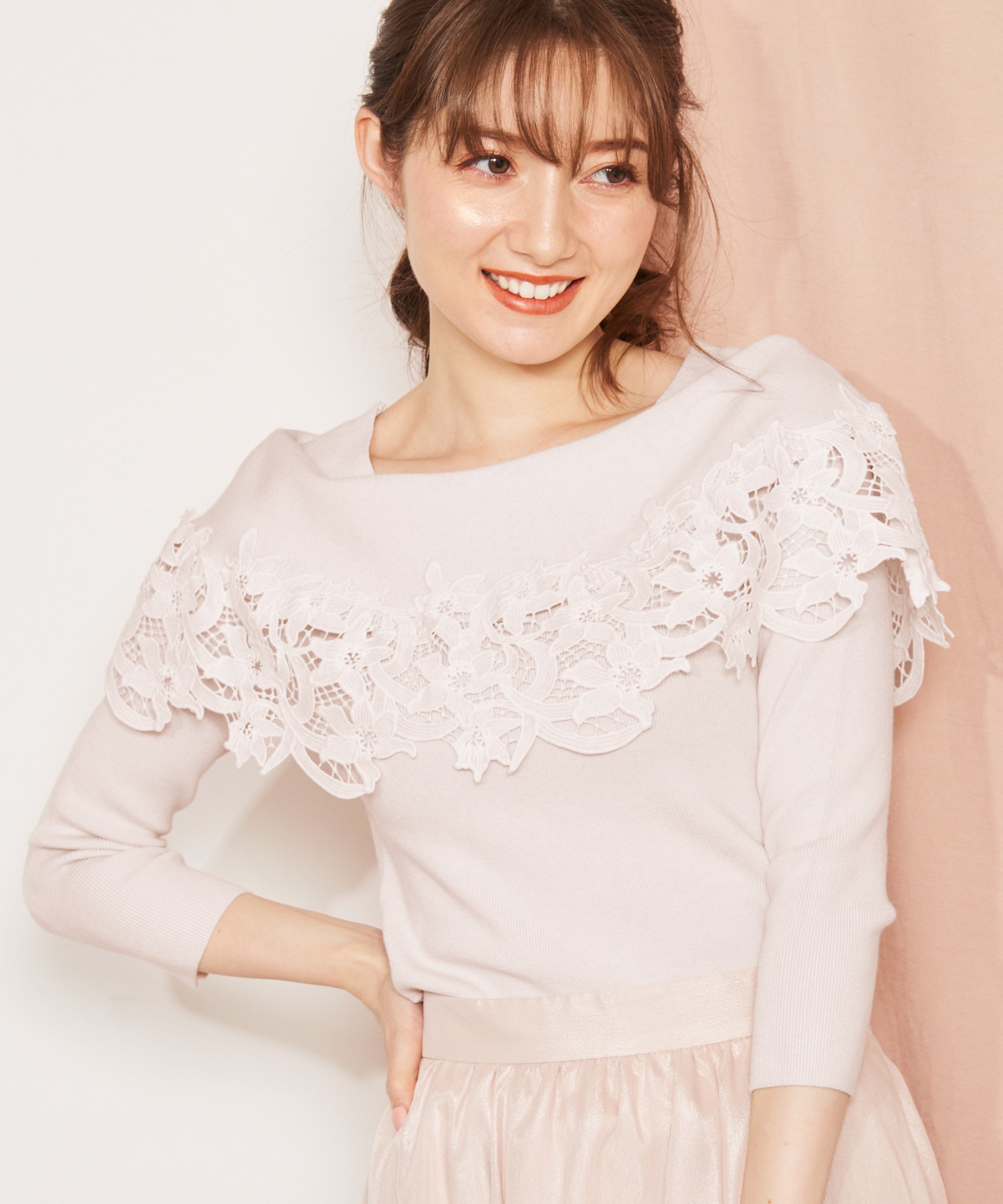 フラワーレースニット | ニット | NOELA OFFICIAL WEB STORE