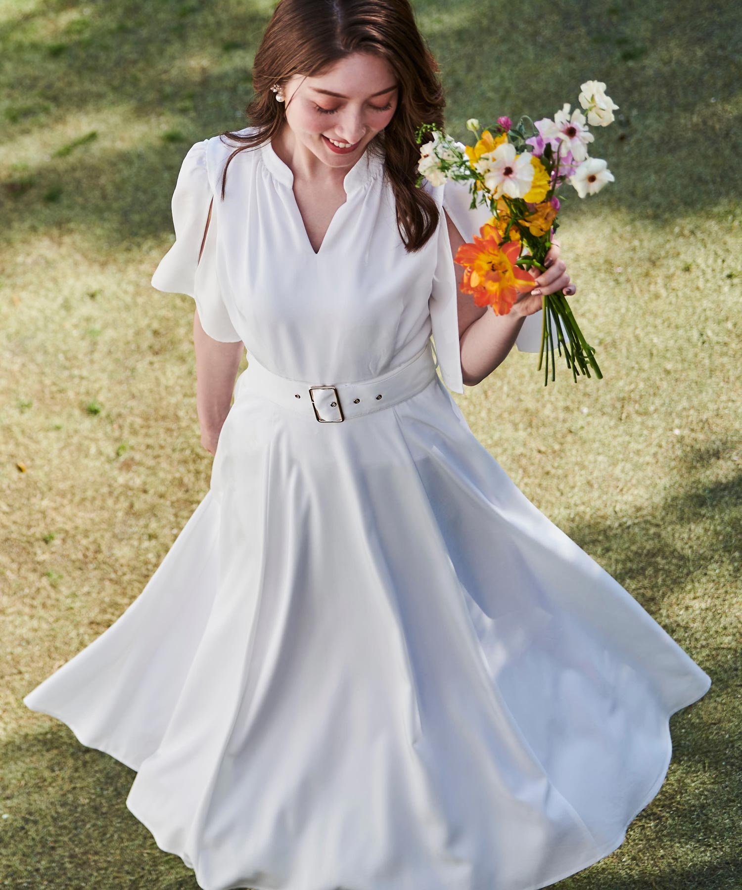 WEB限定】袖スリットワンピース | ロングワンピース | NOELA OFFICIAL