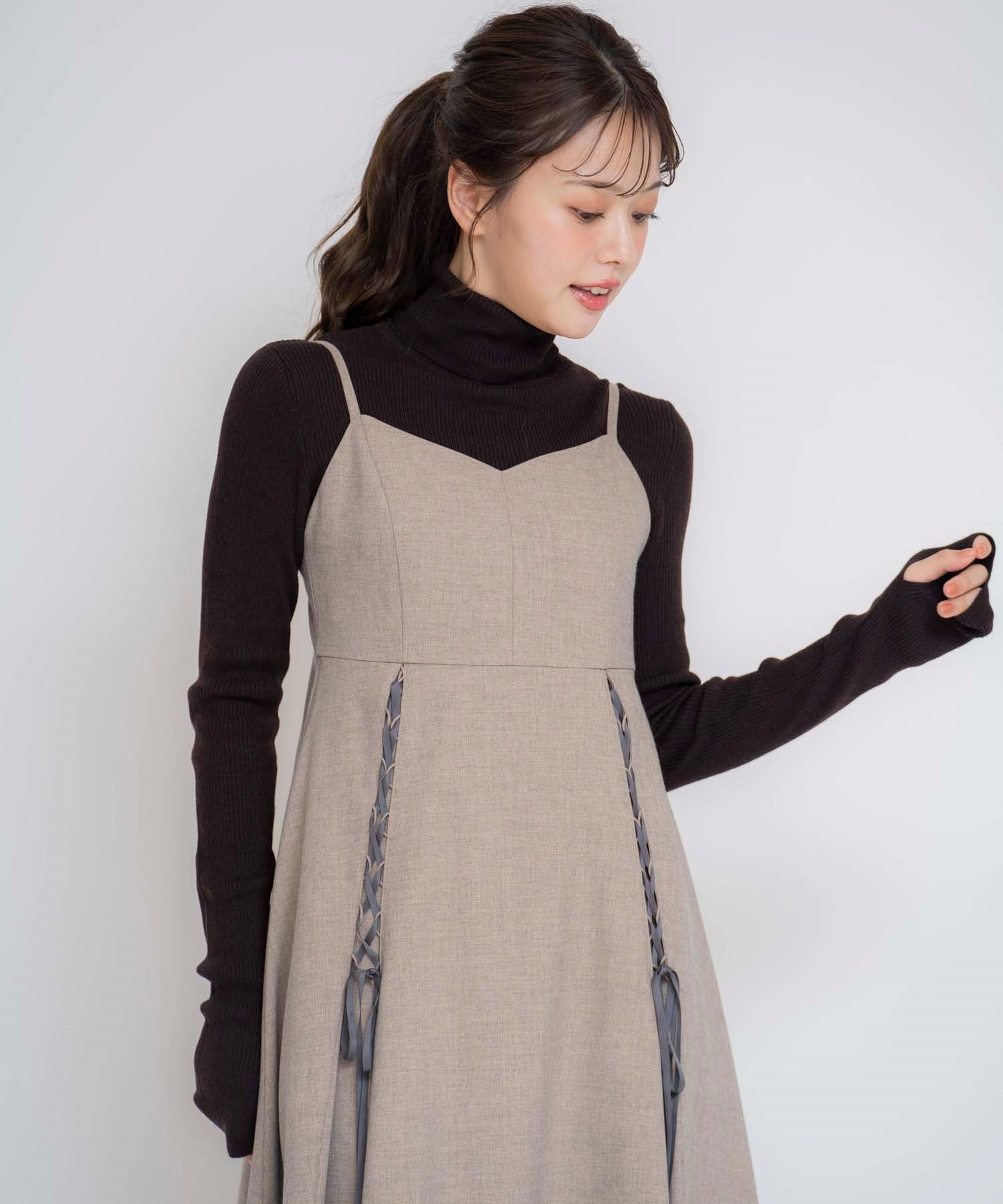 ロングスリーブウールタートルニット | ニット | NOELA OFFICIAL WEB STORE