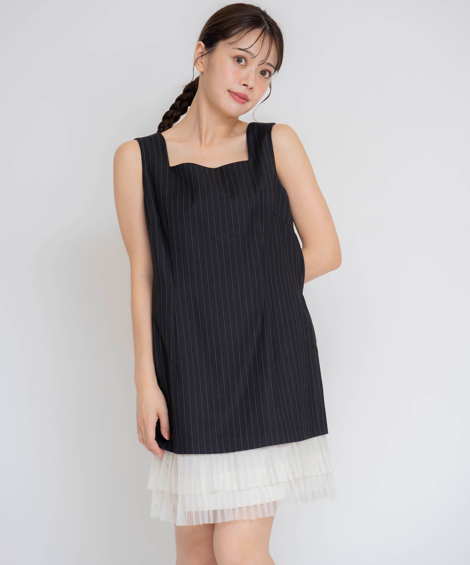 チュールミニワンピース | ミニワンピース | NOELA OFFICIAL WEB STORE