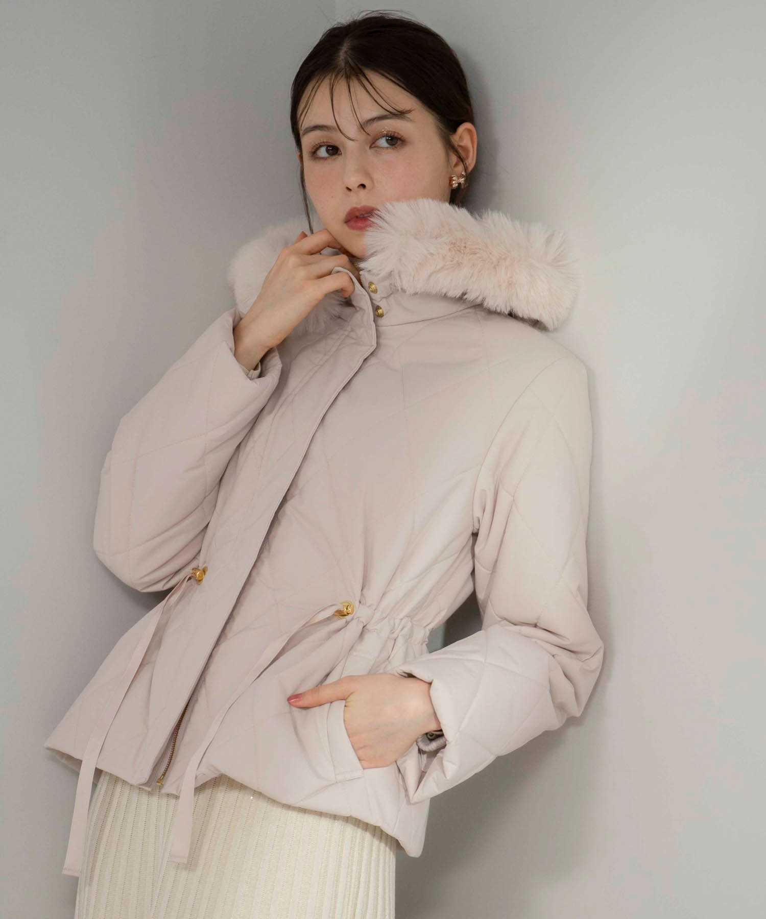 ドロスト中綿コート | コート | NOELA OFFICIAL WEB STORE