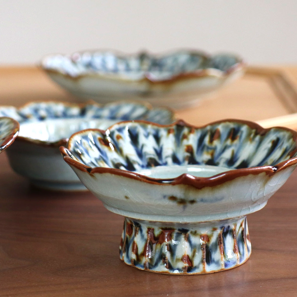 陶房 遊 5.5寸輪花リム皿｜のレン神楽坂【公式通販】発酵、暮らしの