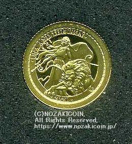 セントヘレナ イギリス領 2ポンド金貨 2021年 ウナとライオン – 野崎コイン