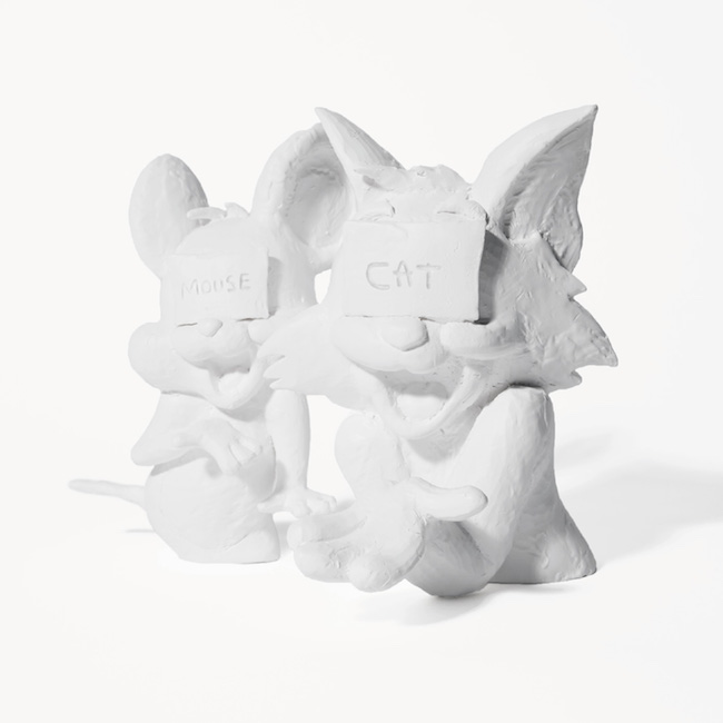 イラストレーター、ニシクボサユリが描く「トムとジェリー」のコラボ