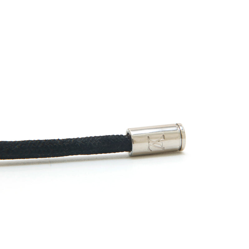 ルイ・ヴィトン LOUIS VUITTON ブラスレ LVスペース 紐 ブレスレット