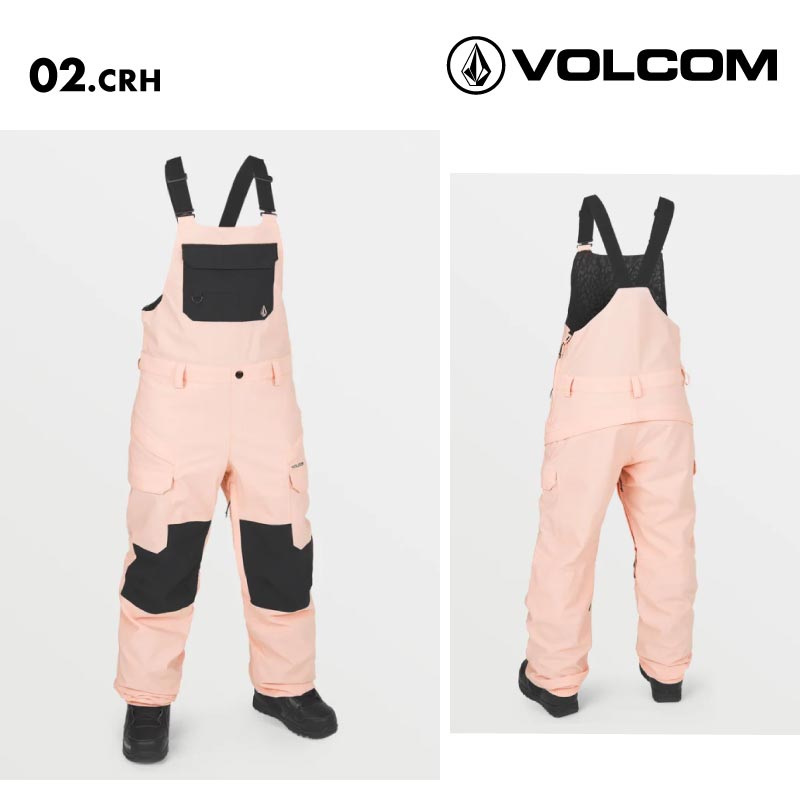 VOLCOM/ボルコム レディース スノーウェア ビブパンツ CRESTON 3D