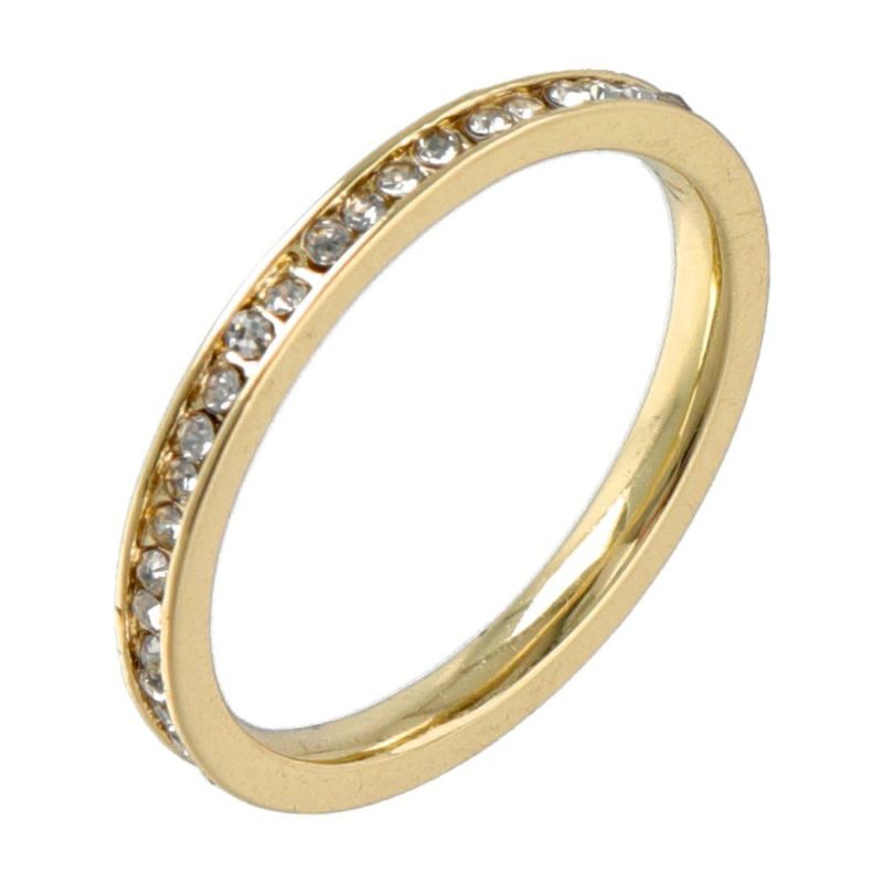 リング ニッケルフリー ストーン エタニティ 3号 5号 9号 11号 13号 15