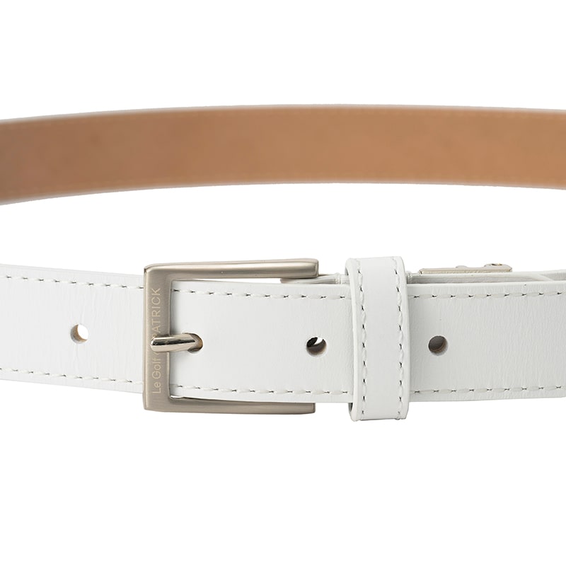 ゴルフ｜レディース｜ダブルスラッシュレザーベルト（WHT） – PATRICK