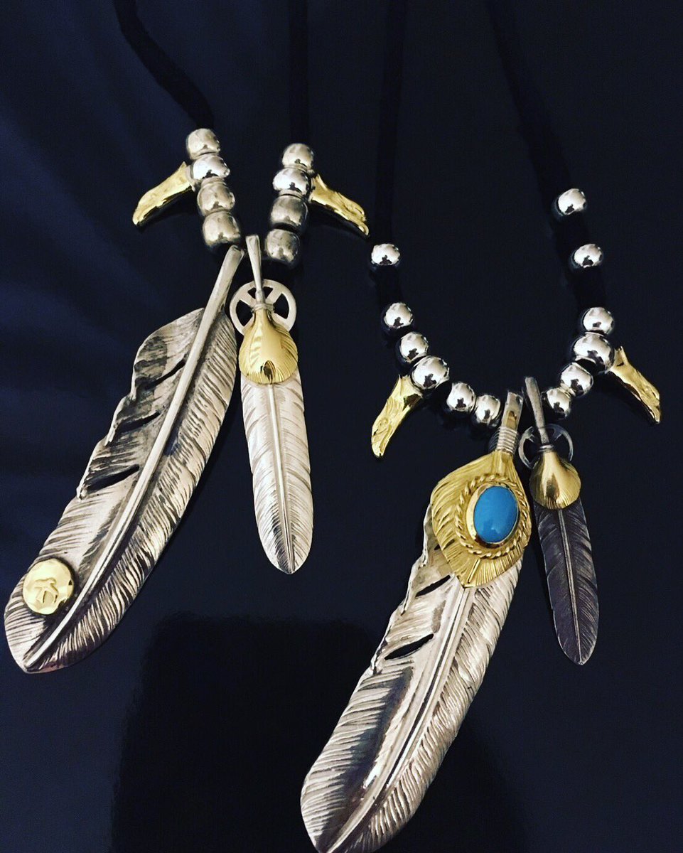 イーグルヘッドビーズを上品に付けてみました。 #ゴローズ #Goros