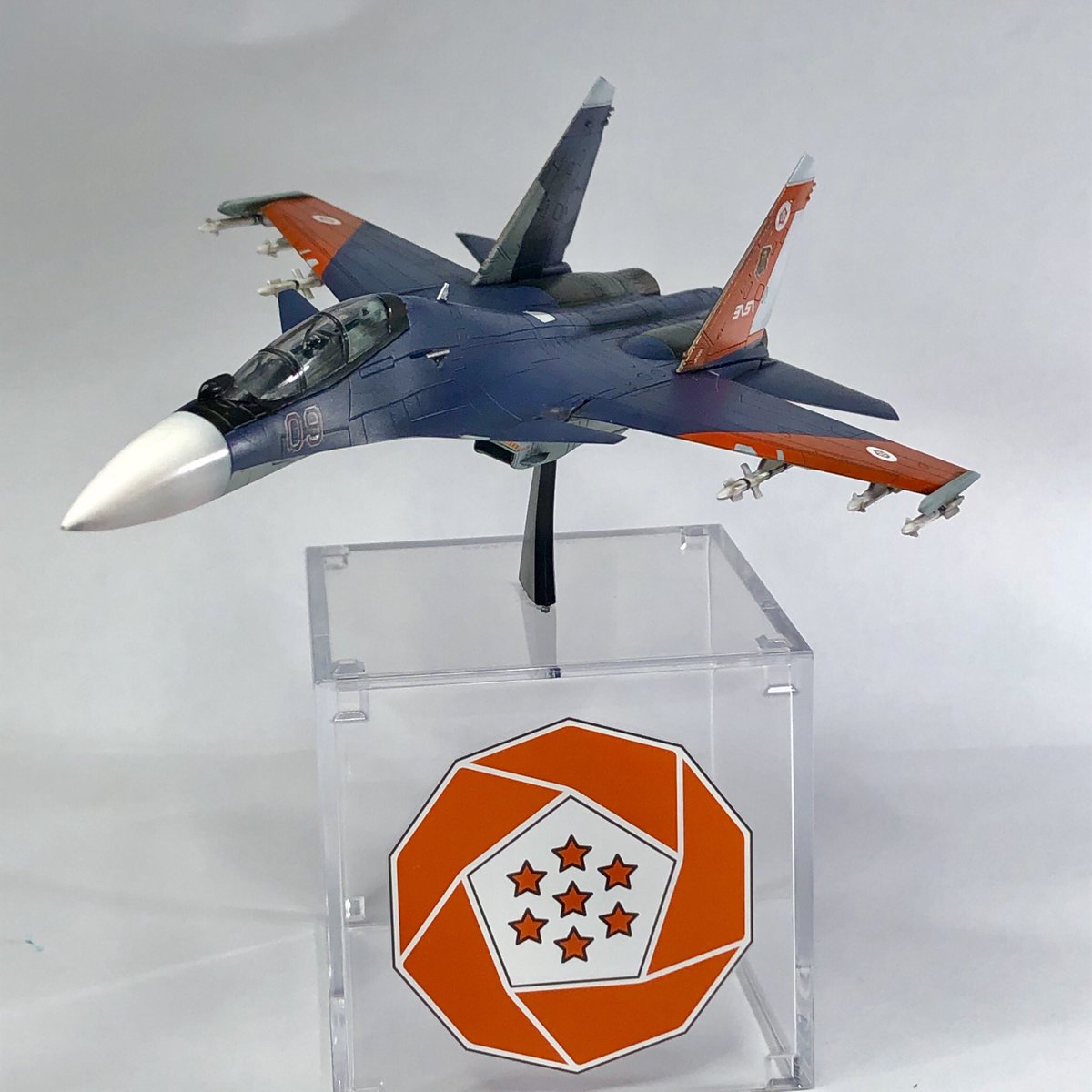 1/144でミハイのSu-30SM完成しました！ 後席のコプロをそれらしく追加