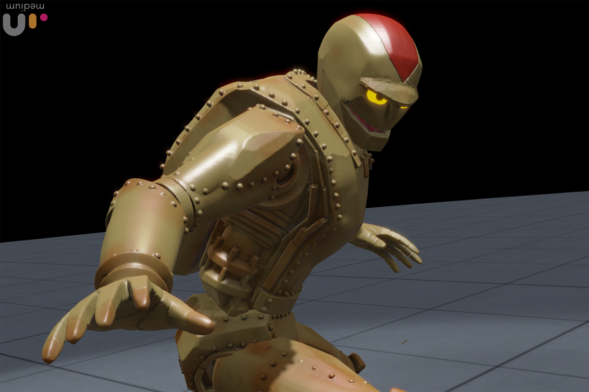 鉄人28号に出てくる怪ロボット、バッカスをアレンジ込みで作ってみたよ